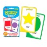 TARJETAS DE APRENDIZAJE SHAPES AND COLORS  MEMORY MATCH